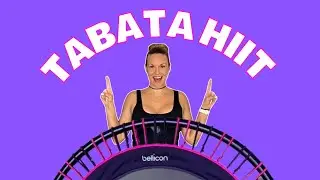10-Minute TABATA Rebounder Workout | TABATA Trampoline Fitness Routine | Full Body Fat BURN 🔥