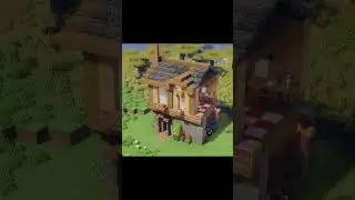 Cozy Minecraft Starter House🏠 #minecraft