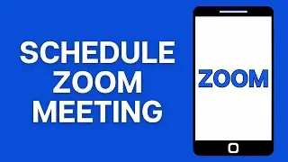 How To Schedule a Zoom Meeting On Iphone (Updated 2023)