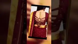 🎀😍new boat neck blouse design 🎀||latest blouse design 🎀🎉#blouse #youtubeshorts