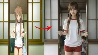 😭 CLANNAD & CLANNAD AFTER STORY Anime in Real Life 🌻🍡 | クラナド AI Live Action 🎬✨