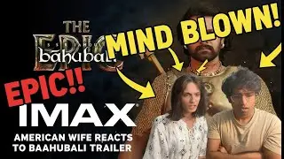 American Indian Couple React to Baahubali The Epic Trailer for the FIRST Time!