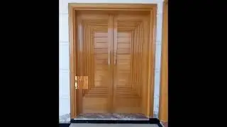 teak wood door design for home || wooden double door design for house || wooden main door design 🏫💯