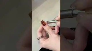 Brown Base Gold Cat Eye Nails ✨ Amber Vibe, Super Shiny 🇲🇾