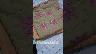beautiful hand embroidery mirror work chadar #handembroidery #shawl #handembroideryshawl