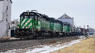 Chasing a Trio of Patched BN EMDs leading M GALWEV on the Brookfield Sub!