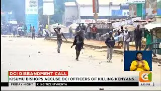 Anglican Bishop call for disbandment DCI Department