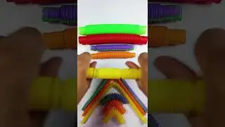 Pop Tube DIY Tutorial & Honest Review 🎧 | Satisfying Crunchy ASMR Fidget Toy Sounds for Relaxation
