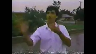 Old storm chasing video cut 90s  vhs to digital