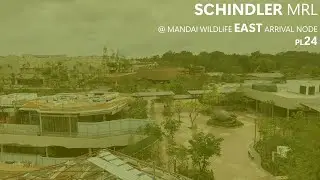 SCHINDLER 5000 MRL @ MANDAI WILDLIFE EAST ARRIVAL NODE [PL24]