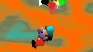 Super Mario 64 Fight Scene 1: Aeroplane781 vs BloodyBooLuigi2 (Brothers!)