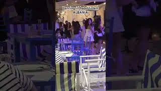 Golem - Albania - Dancing in Hotel   #dance #albania #beach #restaurant #golem #cafe #bar #hotel