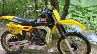1984 yamaha yz490 beast is alive and growlin!!!