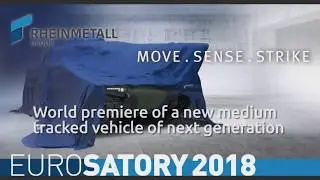 Rheinmetall at Eurosatory 2018 will unveil new tracked armoured KF41 Lynx & defence products
