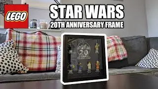 LEGO Star Wars 20th Anniversary Minifigure Frame Display!