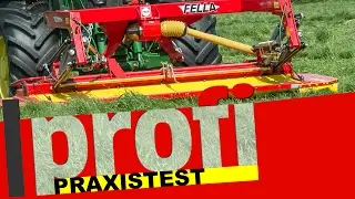 Fella SM 310 FZ KC (Ramos)- Frontmähaufbereiter im profi Praxistest