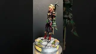 Sicari&uuml;s the Blood Elf Rogue #painting #worldofwarcraft #miniature #custom