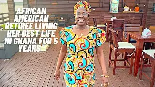 She had everything in America except for this that brought her freedom in Ghana Africa.