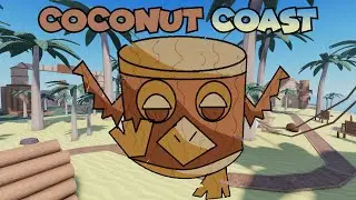 Map Review •Coconut Coast• Tower Heroes | Roblox