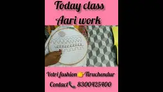 today class #aari #aariwork#aariworkdesign #aariworkclass #eyemakeup #eyedrawing #nailartclass#nail