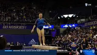 Emily Lee 2023 Beam at Washington (9.825)