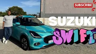 I DROVE A GRAFFITI CAR?! | SUZUKI SWIFT 2024 REVIEW| SOUTH AFRICAN YOUTUBER