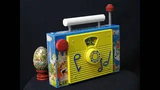 Vintage music box (radio) for babies series