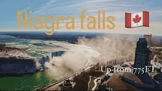Niagara Falls, ON 🇨🇦panoramic view form 775 FT above | Skylon | 4K | Dec 2024