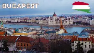 Budapest Holiday Walking Tour | Christmas Markets & Winter Atmosphere (Part 1)
