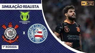 CORINTHIANS x BAHIA | BRASILEIR&Atilde;O 2026 | AO VIVO E COM IMAGENS | SIMULA&Ccedil;&Atilde;O PES2021