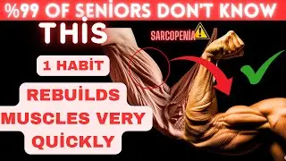 SENIORS, JUST 1 Daily Habit To Restore Muscle Strength Like You're 40 Again | HealthRise 365