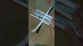 Simple basket from waste prt1|prt2 coming soon |#ytshorts #diy #music #craft #basket