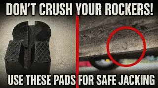 TONDA Jack Pads, универсальная резиновая защита от защемления рельс. Защитите свой автомобиль!