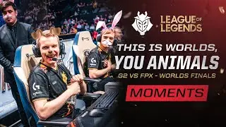 Это миры, животные! G2 против FPX &mdash; финальные моменты чемпионата мира 2019