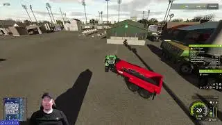 Twitch-Live Lets Play Farming Simulator 25 - Folge 391 - auf der Papenburger Map mit Jeschio