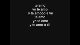 ARTHUR Y MARLON TE AMO LETRA