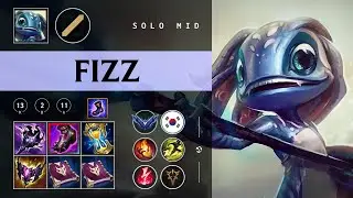 Fizz Mid vs Diana - KR Diamond Patch 26.02