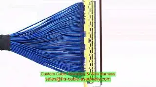 30-Pin Coaxial Cable For Laptop Hinge 44 Awg 40 Pin Micro Board-To-Board Drone Fpv