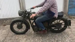 STUART BRAY MOTORCYCLES - 1937 BITSA BSA WM20 , GREAT ENGINE .