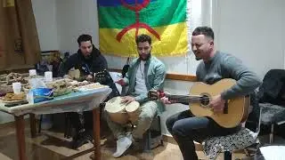 احتفال بالسنة الامازيغية الجديدة 2976 جمعية ماسينيسا طنجةوصلة غنائية قبيلة تمسمان