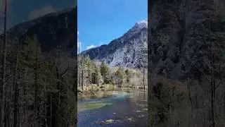 秋の上高地と蝶ヶ岳登山Vlog🏔️🍁 本編はリンクから🔗 #vlog #旅行 #登山 #上高地 #蝶ヶ岳 #明神池 #shorts