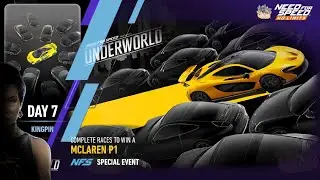 2013 McLaren P1 | Day 7  KINGPIN | NFS No Limits: Underworld