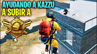 &iexcl;AYUDANDO A KAZZU A LLEGAR A CONQUISTADOR EN PUBG MOBILE!