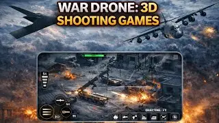 WAR DRONE 3D &ndash; Ultimate Air Strike Shooting Game | Realistic Battle Action🔥