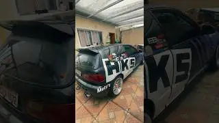 Civic 93 com envelopamento tem&aacute;tico HKS