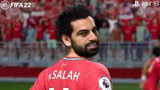 FIFA 22 PS5 | Liverpool Vs Manchester United | Premier League | 4K Gameplay & Full match