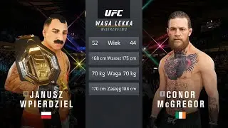 Walka POLAKA z McGregorem o PAS!!! | UFC 4 PL KARIERA JANUSZA #19 | UFC 4  Tryb Kariery