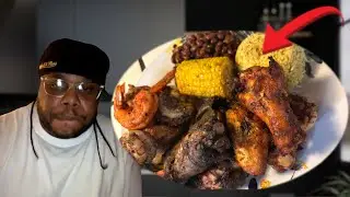 HOW TO GRILL DELICIOUS JERK CHICKEN | WELL SEASON SHRIMP