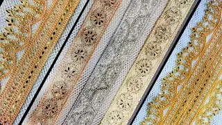 ZIRCON STONE LACE DESIGN || STONE WORK DESIGN 