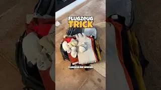Mehr Handgep&auml;ck beim Fliegen ✈️ Vakuum-Rucksack 🎒